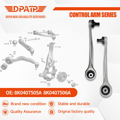 Lengan Kontrol Grosir Pabrik 8K0407505A 8K0407506A Lengan Kontrol Gandar untuk Audi A4 B8 Q5 Porsche Macan