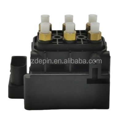 Blok katup solenoid suspensi udara untuk Audi Q7 4L 7P Porsche 955 958 OE NO. 95835890300