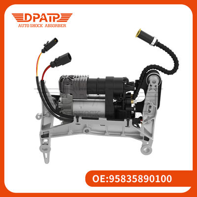 Porsche Air Suspension Compressor Assembly dengan Holder 95835890100 untuk Porsche Cayenne 2011-2018